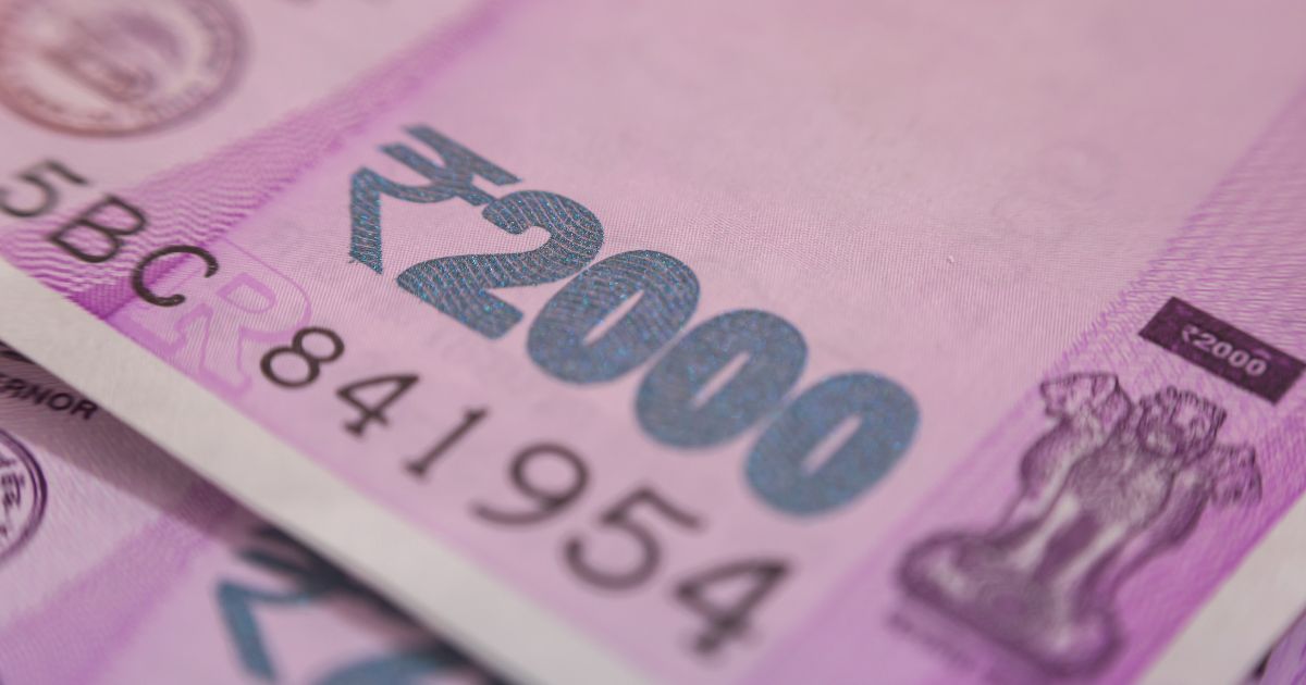 97.38 percent of Rs 2000 notes back with RBI.