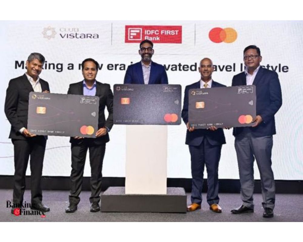 LIC Cards, IDFC First Bank, Mastercard collaborate to launch co-branded credit card.